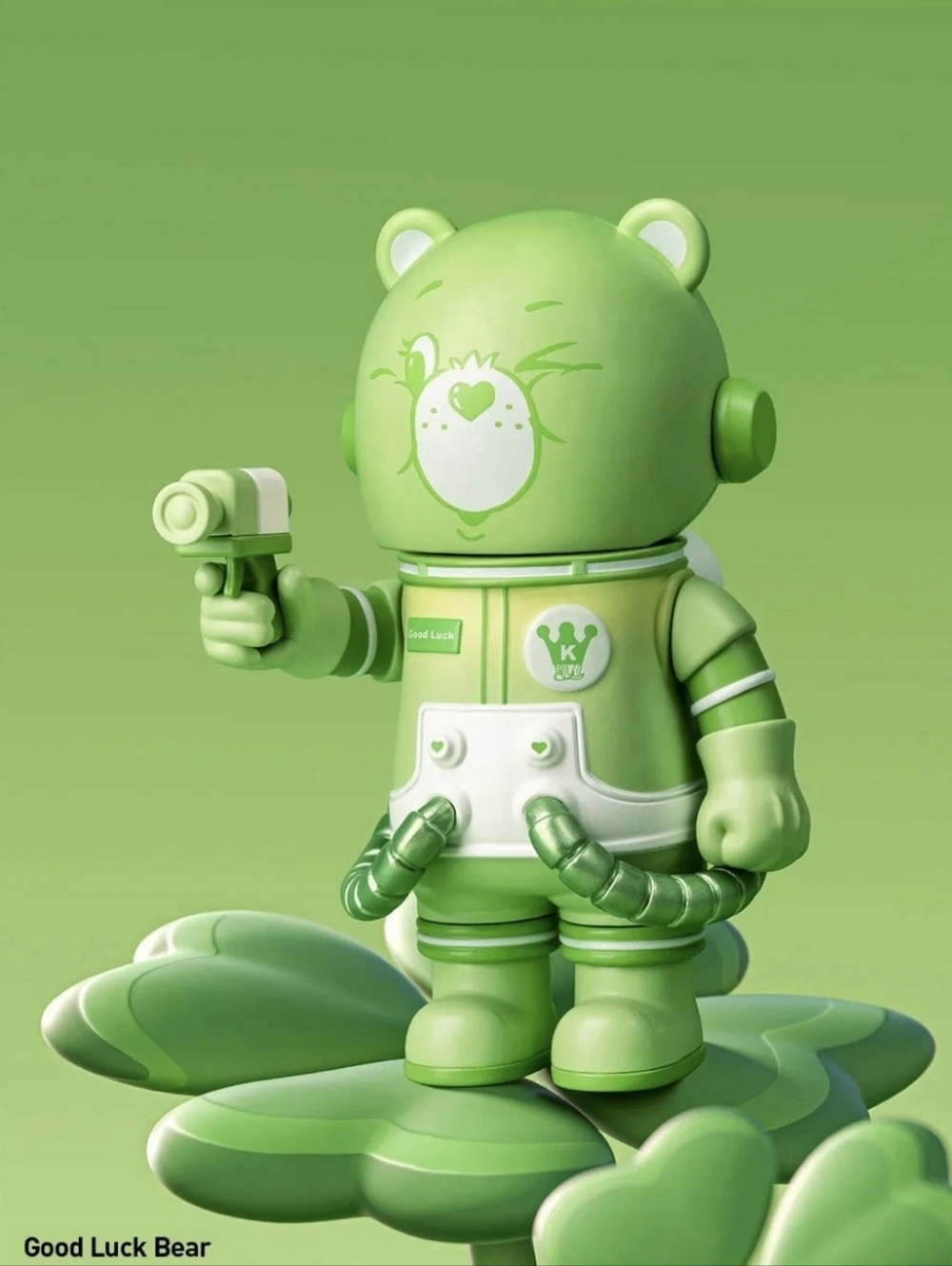 Pop Mart Space Molly Series 3 Good Luck Bear Care Bare Blind Box Figure 100%